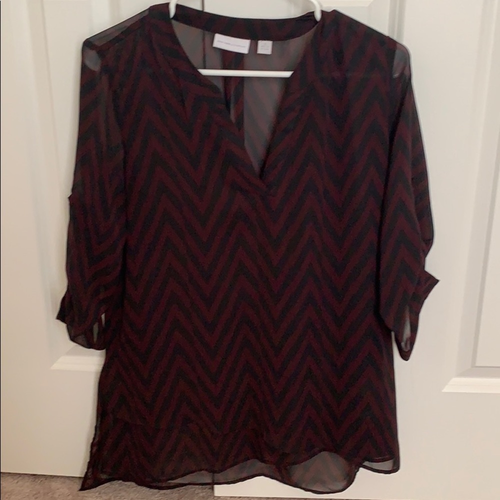 New York and Company 3/4 sleeve top